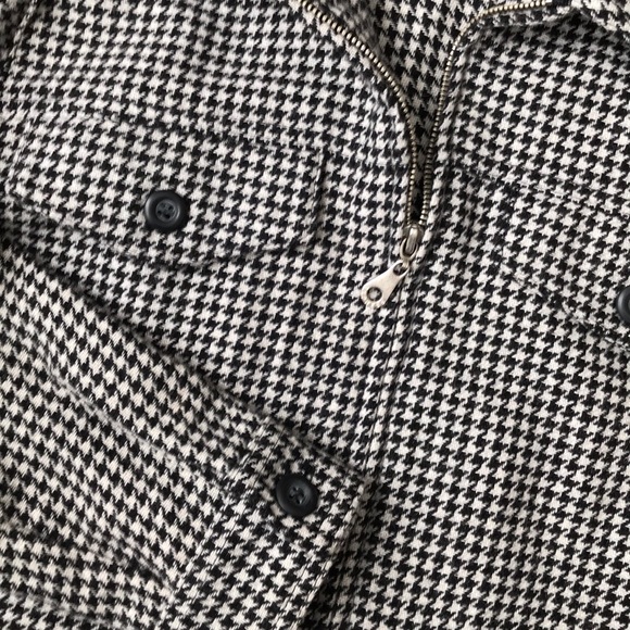 Express Houndstooth Blazer Skirt Suit Set - Picture 4 of 10